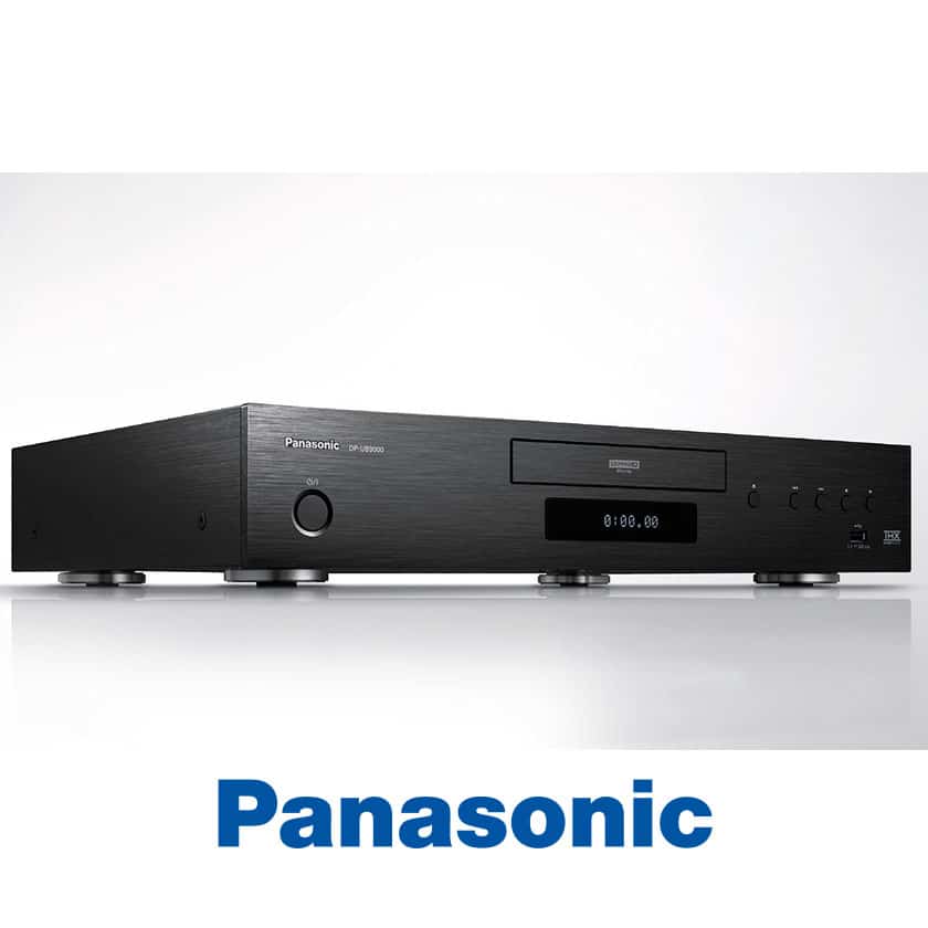 Panasonic DP-UB9004EG1- Blu-ray (Nachfolger - Heimkino DP-UB9004) HiFi Laser-TV Panasonic UHD Beamer, Player - & Heimkino-Klang