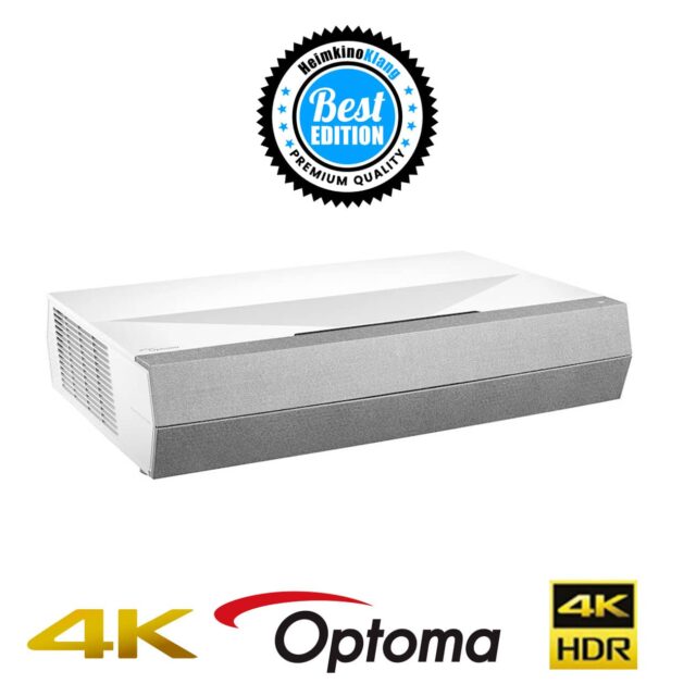 Optoma CinemaX P2 4K UHZ Beamer Heimkino Klang Edition