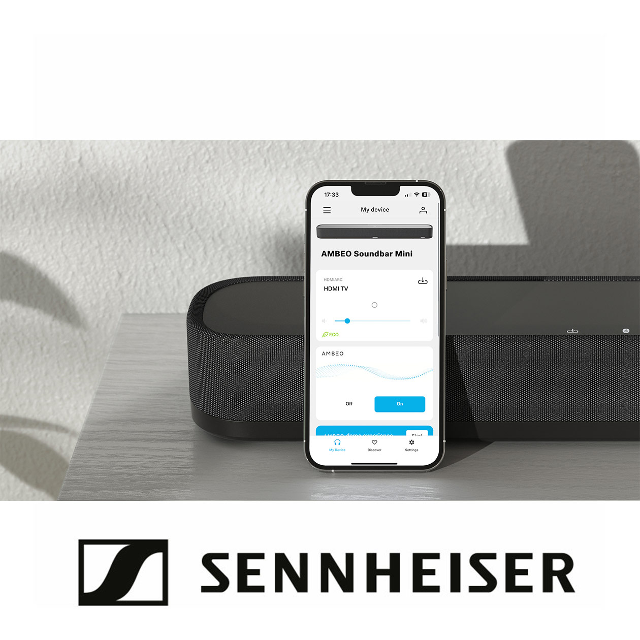 Sennheiser-AMBEO-Soundbar-mini-steuerung