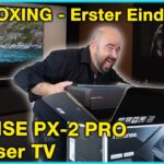 UNBOXING Hisense PX2 Pro 4K Laser TV