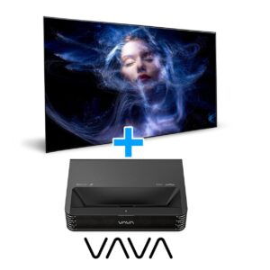 VAVA Chroma 4K UHD Laser TV + 120" VAVA-CLR Screen